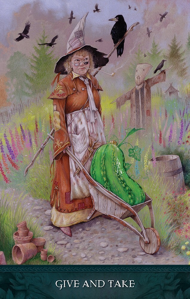 Raven's Wand Oracle Tarot Deck by Steven Hutton 44 cards + Guidebook ~ Authentic