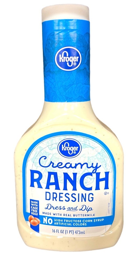 Kroger Creamy Ranch Salad Dressing & Dip 16 oz