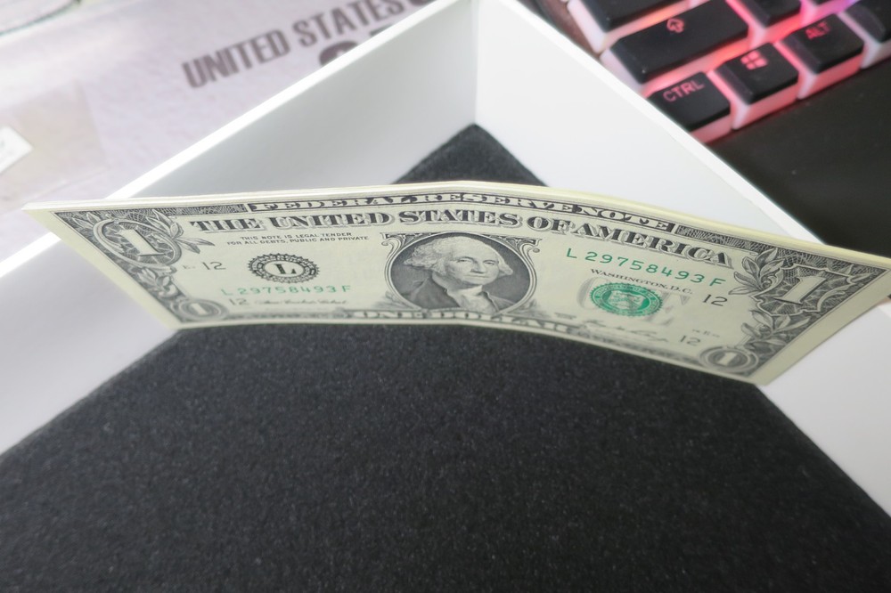 (5) 2006 Series Dollar Bill miscut Error Smaller Then Regular Bills