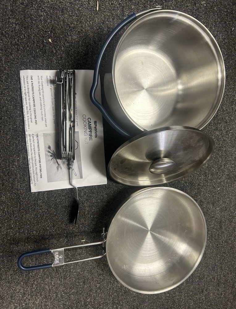 Campfire Stainless Steel Cooking Kit