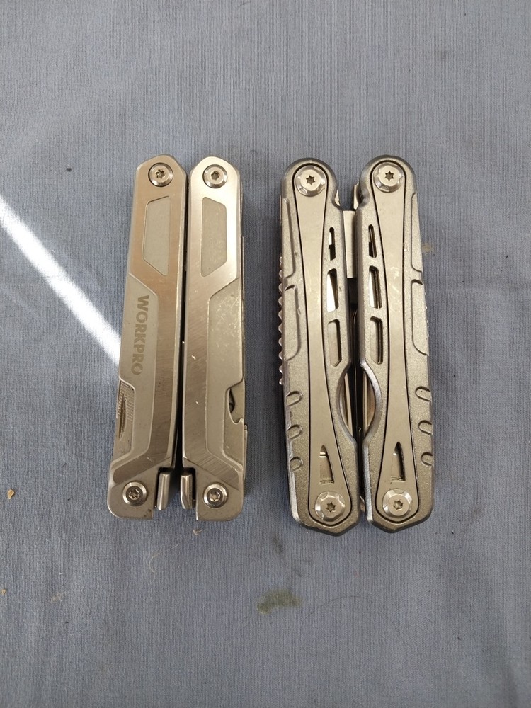 2 high quality multi tool pliers scissors nice screw driver saw