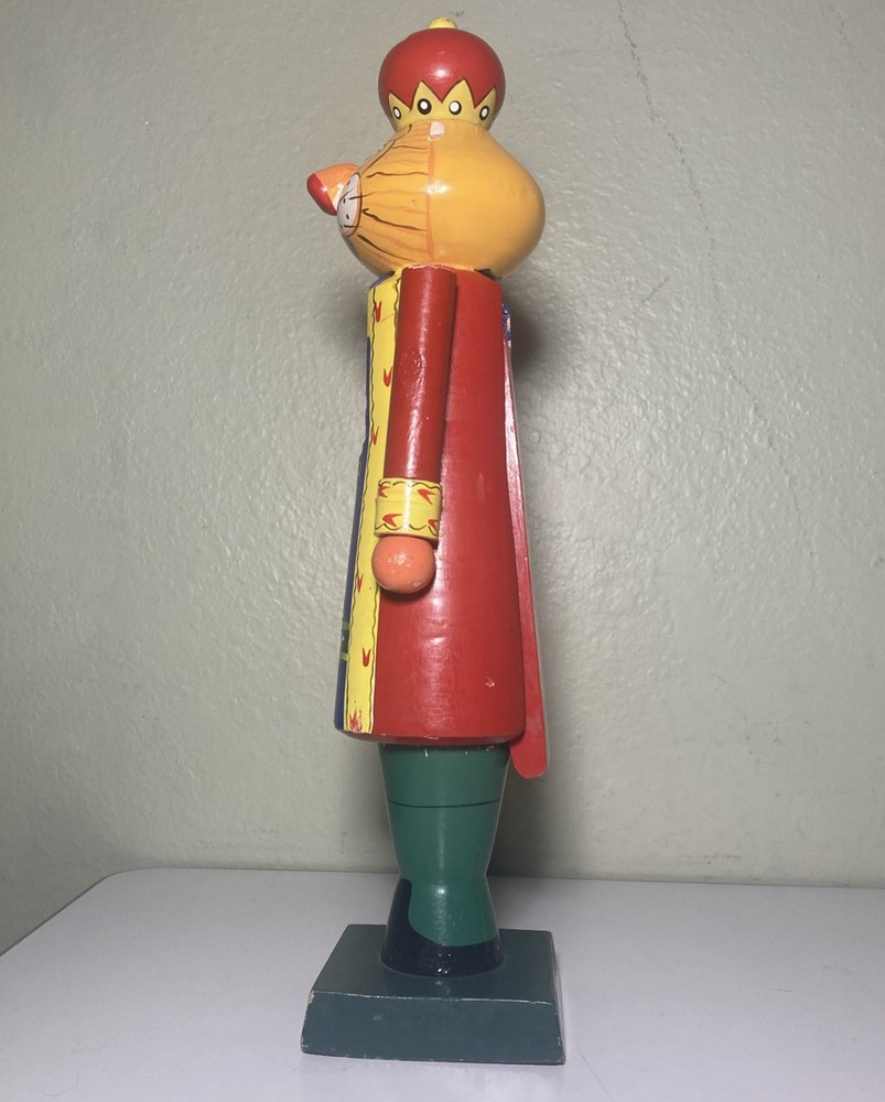 Collectible Hand Painted Wood Nutcracker 13”