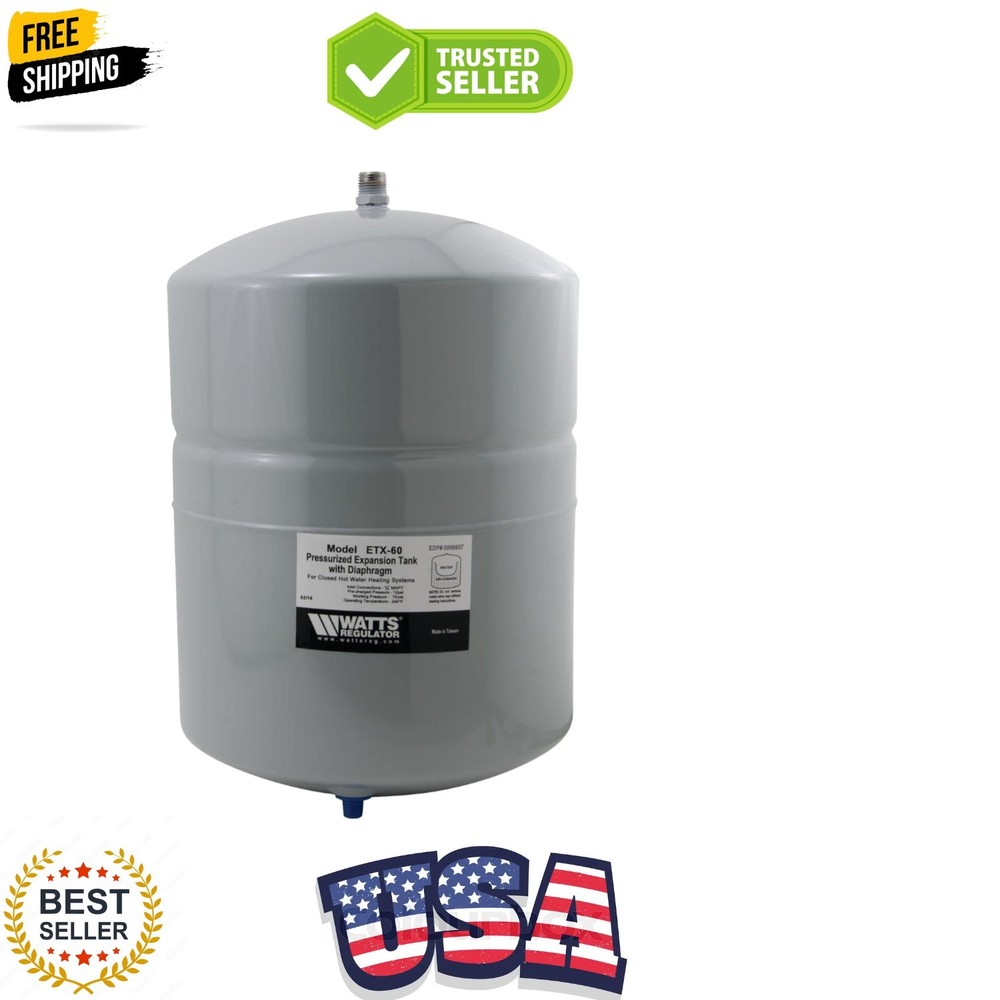 ETX-90 6-Gallon Non- Potable Expansion Tank for Closed-Loop Systems