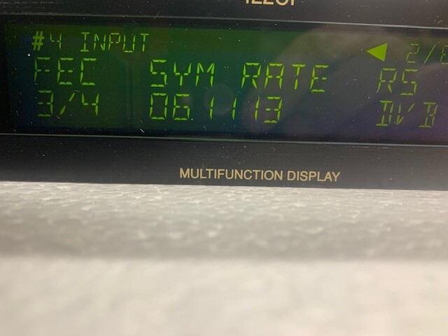 Standard Communications 422CI OMNI Digital Satellite Receiver