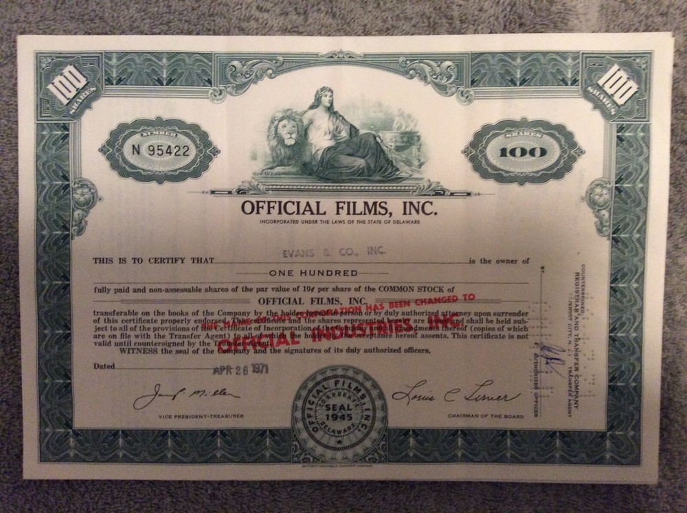 Official Films,Inc.