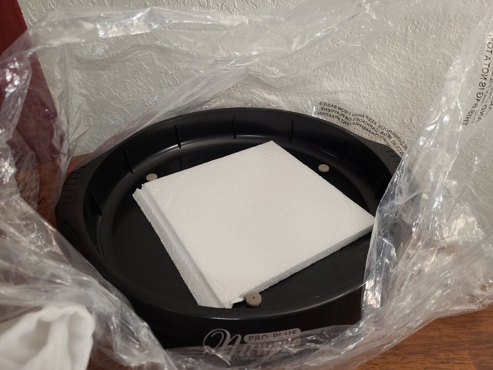 NuWave Pro Plus Oven 20601 REPLACEMENT PART Bottom Base Pan Drip Tray Grill rack