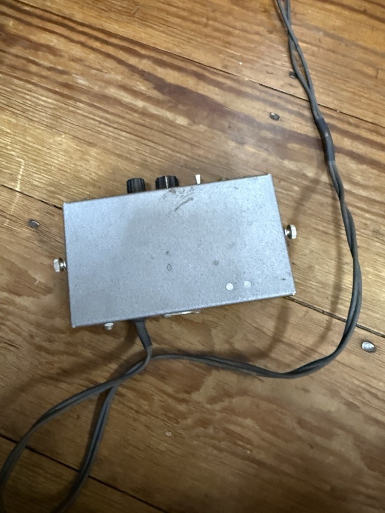 Comtronics DVX AIRCRAFT INTERCOM Pilot Copilot Vintage Estate find.. Powers on