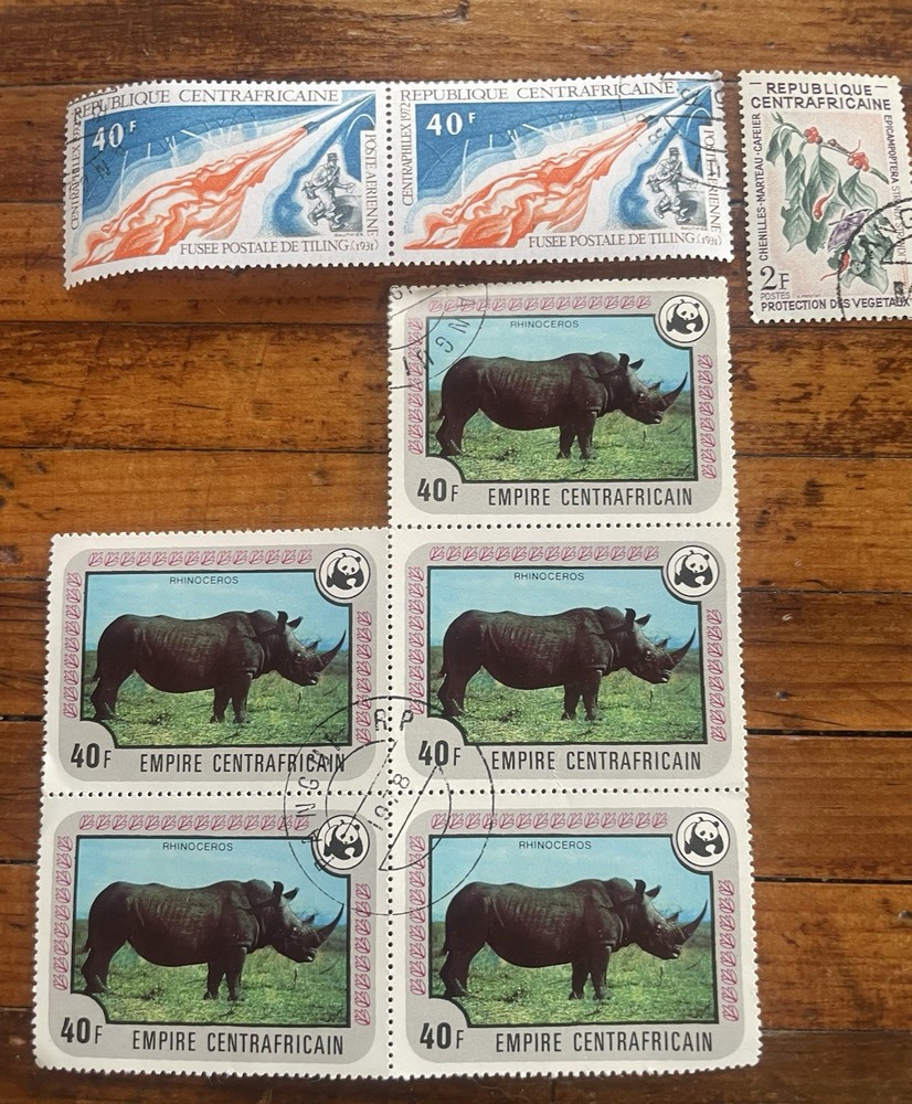 Central African Empire 11 Varieties; 28 Total