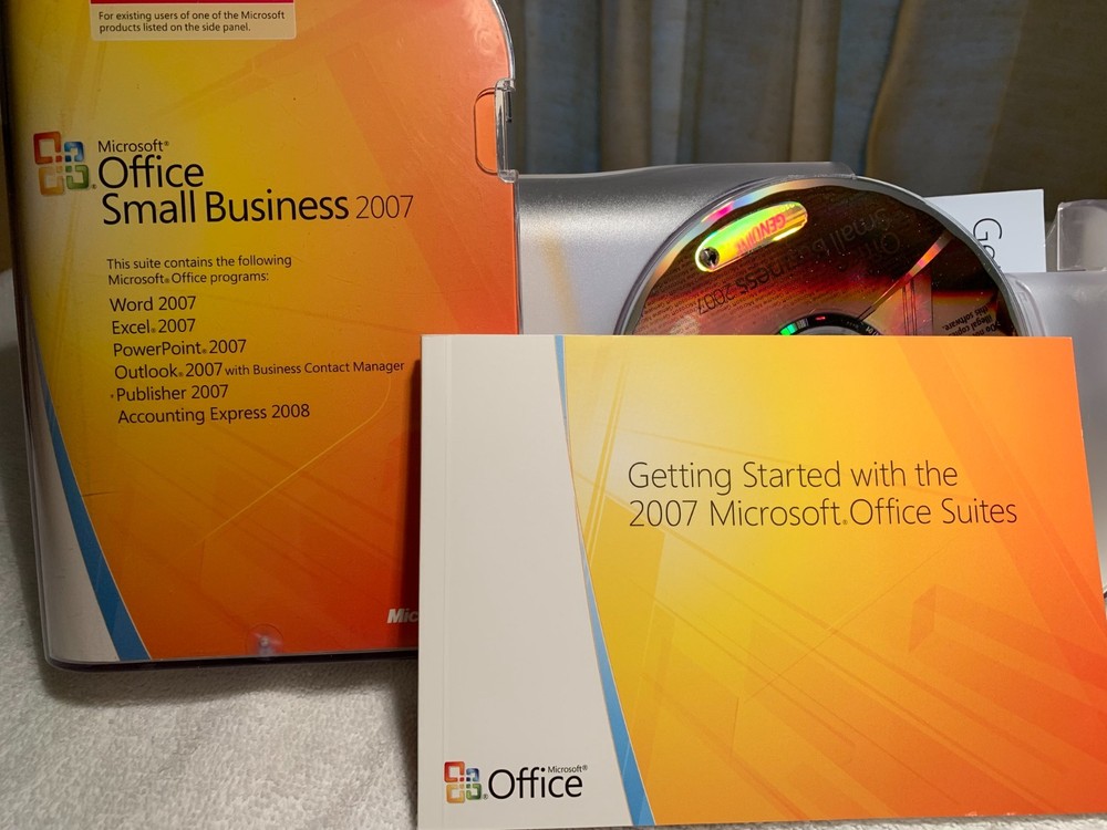 Microsoft Office Small Business 2007 UPGRADE