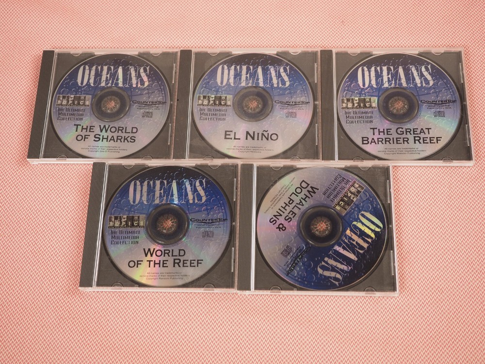 Topics Software The Oceans 5 CD PC Software