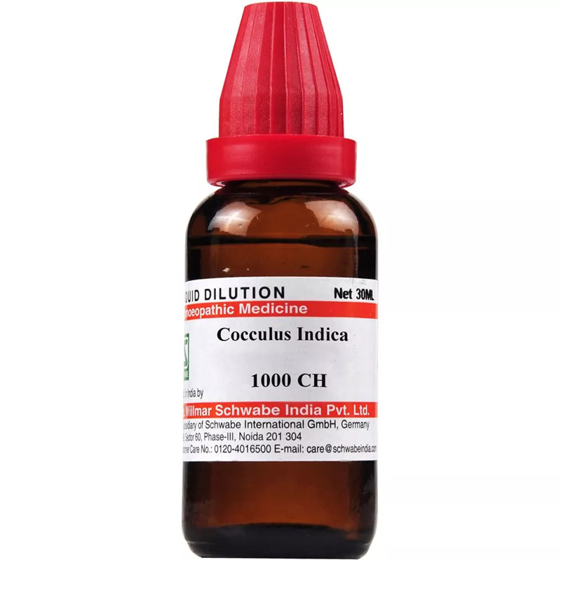 Willmar Schwabe India Homeopathic Cocculus Indicus Dilution 30ml