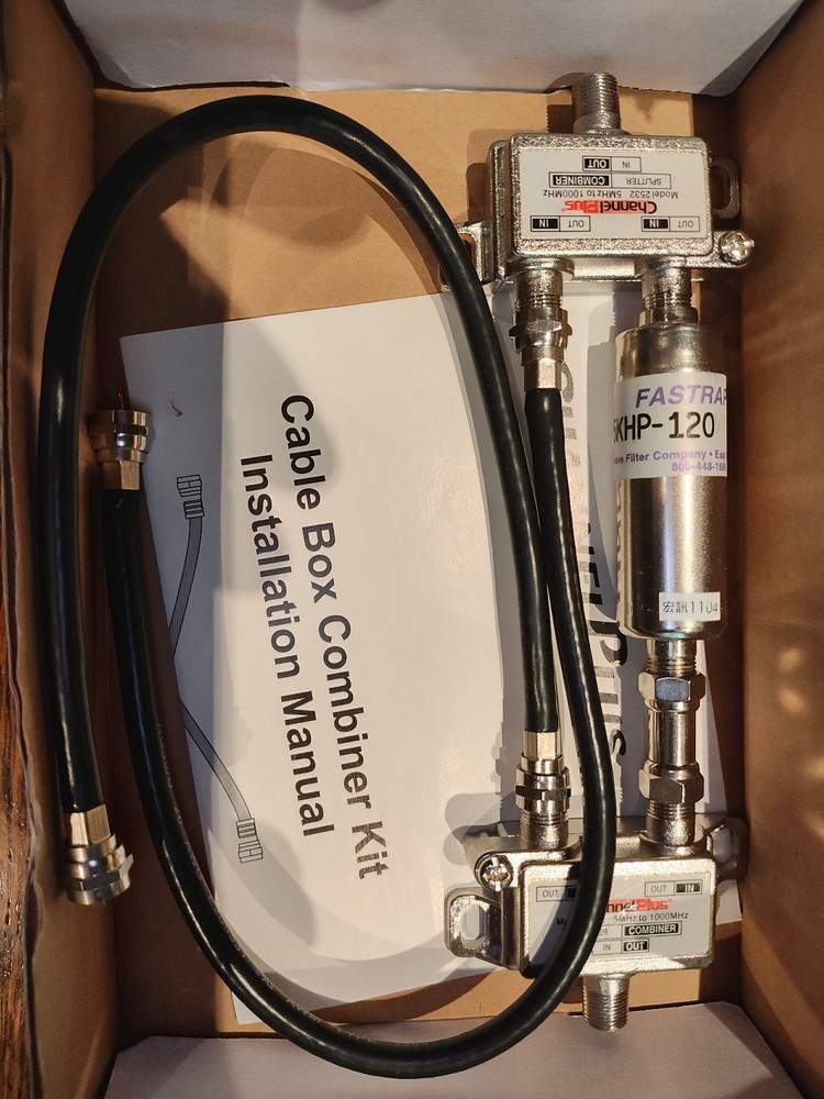 Channel Plus C-BCK Cable Box Combiner Kit