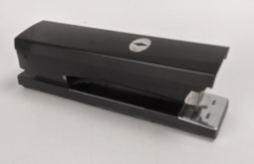 Vintage ACCO 30 Stapler Paperweight USA Black And Silver