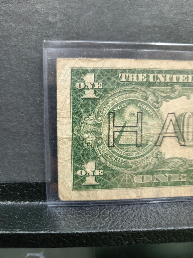 1935 A $1 Silver Certificate Hawaii Note #1114