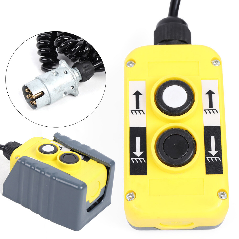 4 Wire Dump Trailer Remote Control Switch fits Double Acting Hydraulic Pumps US