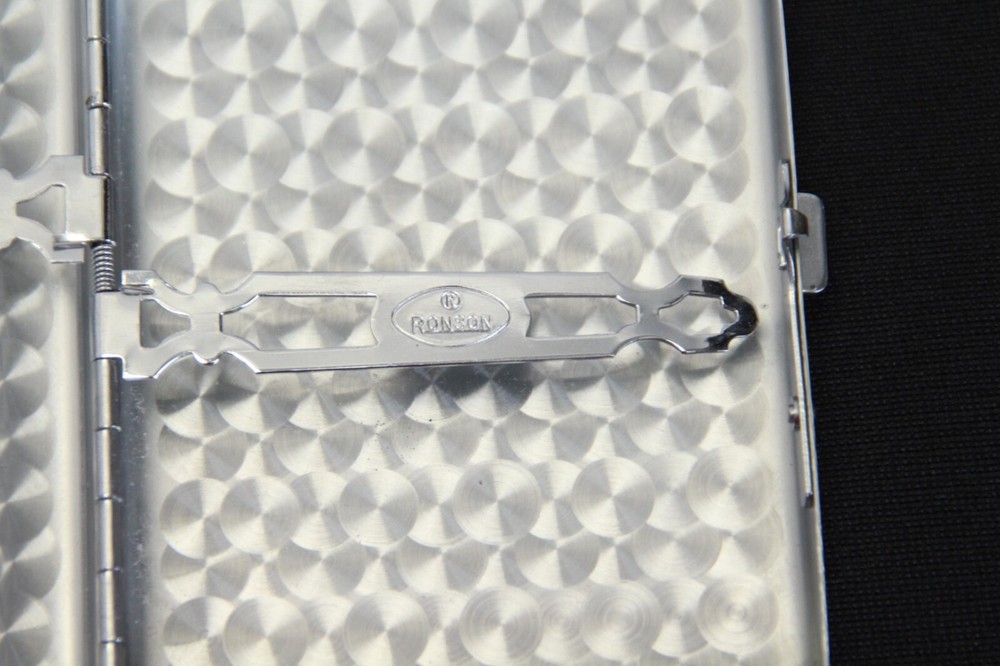 Ronson Art Deco Mastercase Cigarette Lighter Case Combo 1930s