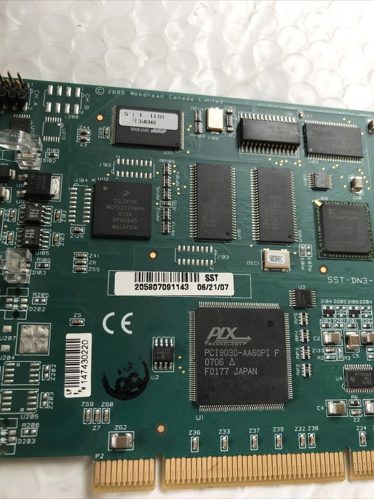 EUC-ABB DN3-PCI-1-E V.1.2.8 CIRCUIT BOARD/