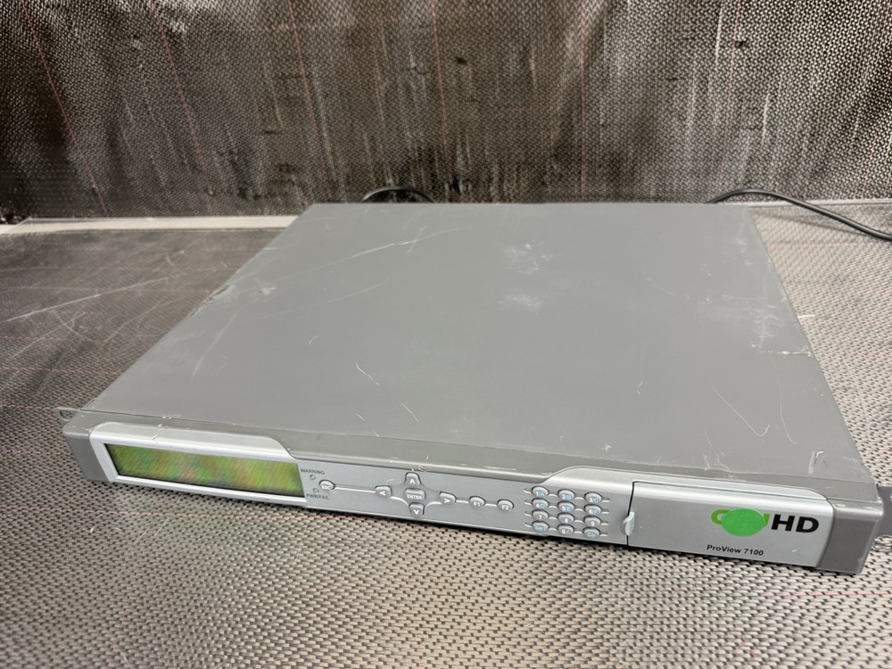 HARMONIC Multifunctional Integrated Receiver Decoder ProView-7100 *Read-Alarms*