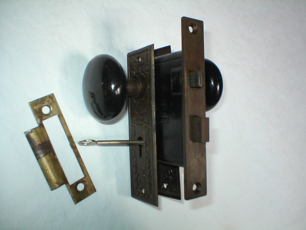 Antique Victorian Era Door Hardware