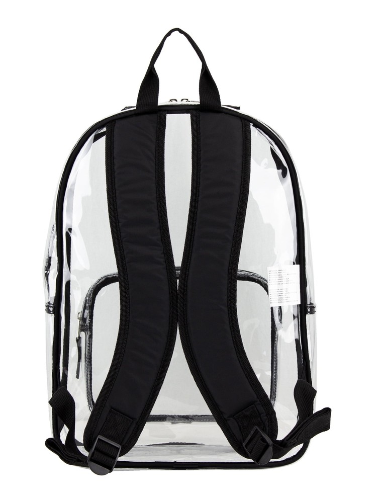 Clear Backpack, Black