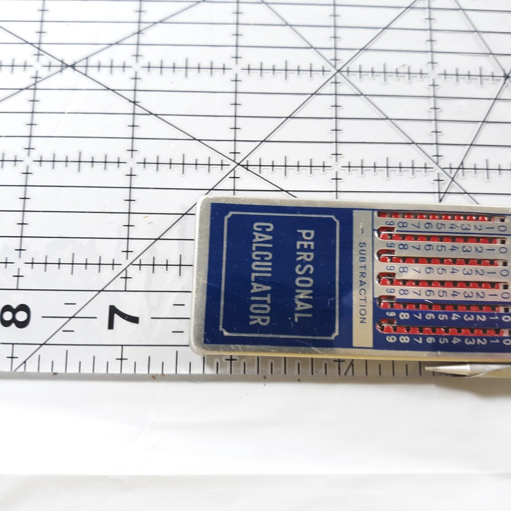 Valiant Personal Calculator 1950’s Vintage