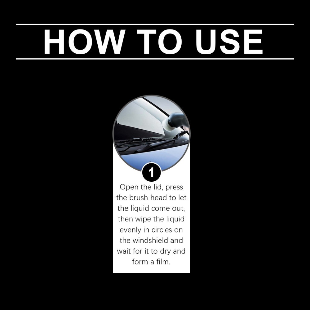 windshield coating ant car windshield window decontinat