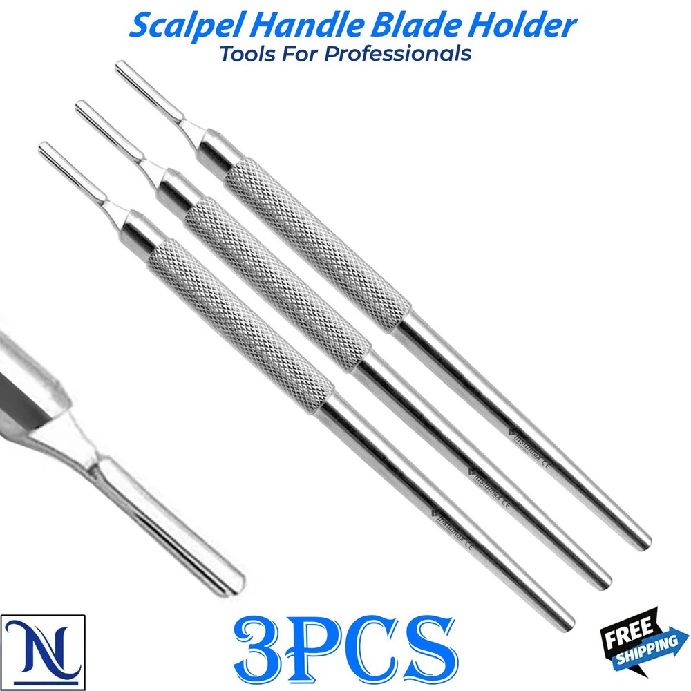 Surgical BP Scalpel Handle #3 Round Pattern German Grade Sterile