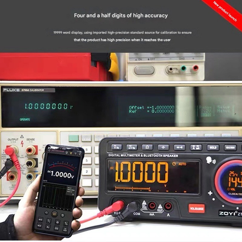 Wireless Digital Multimeter True RMS Manual/Auto Ranging 6000 Counts DMM Voltage