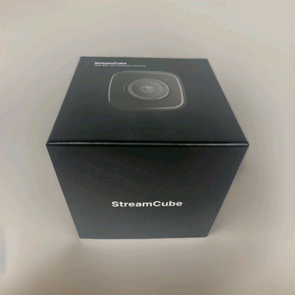 🔥 Pixio StreamCube Webcam Professional 1440p Web Camera - Brand New (Sealed)