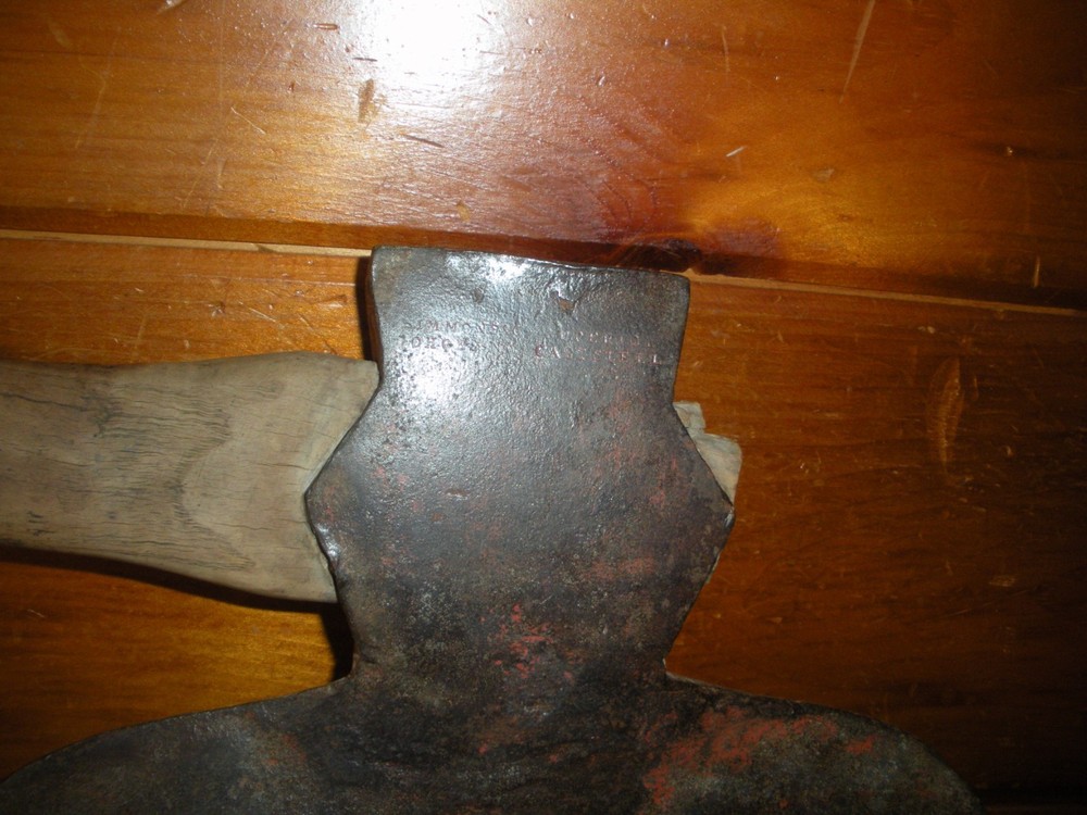 Vintage SIMMONS SUPERIOR Hewing Broad Axe / 12" Bit