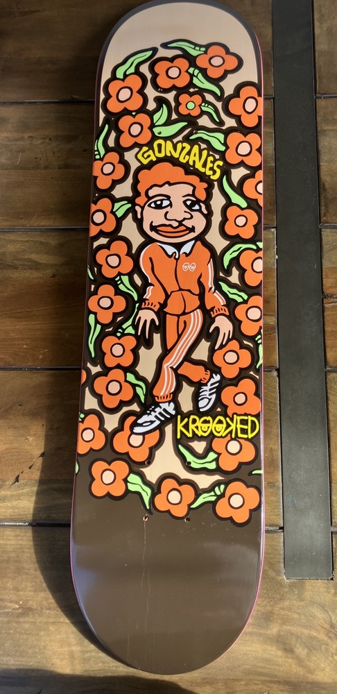 Krooked Sweatpants Skateboard Deck Nos