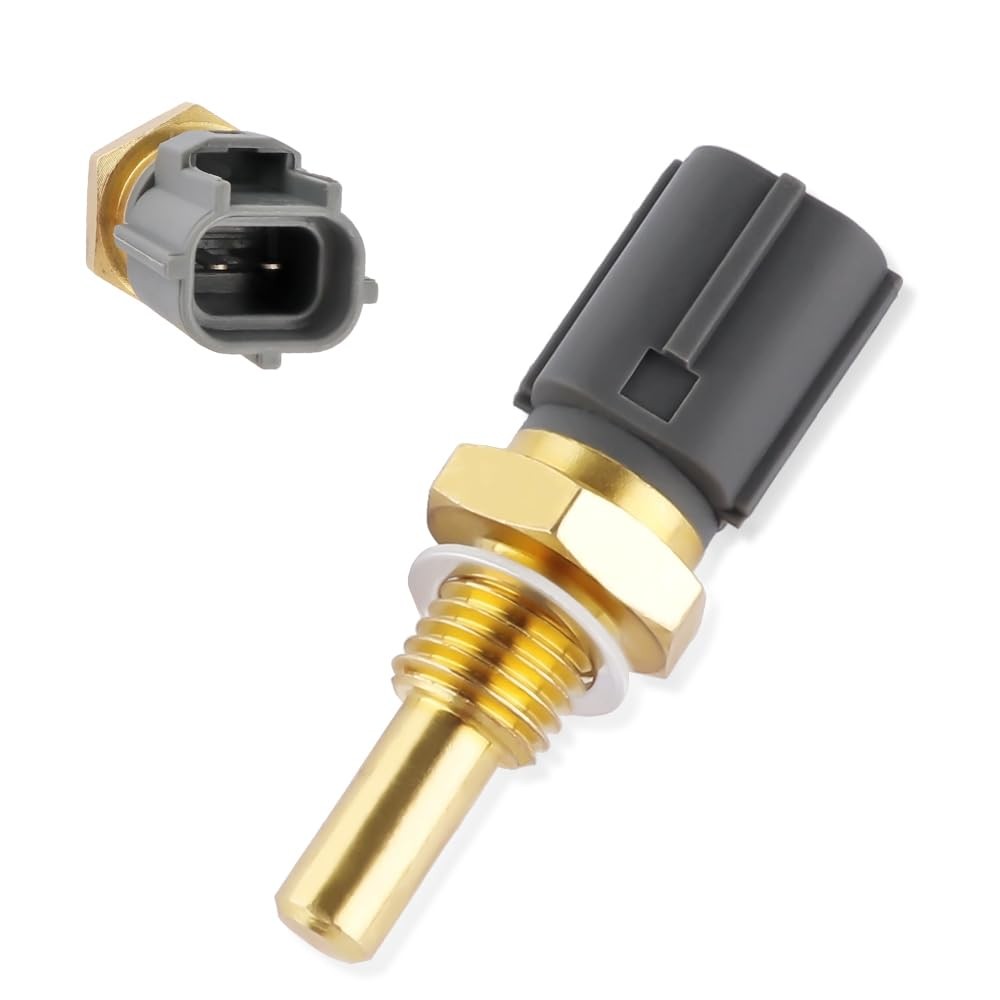 Engine Coolant Temperature Sensor - Professional Car 0.73x0.73x2.3 inch, Gold