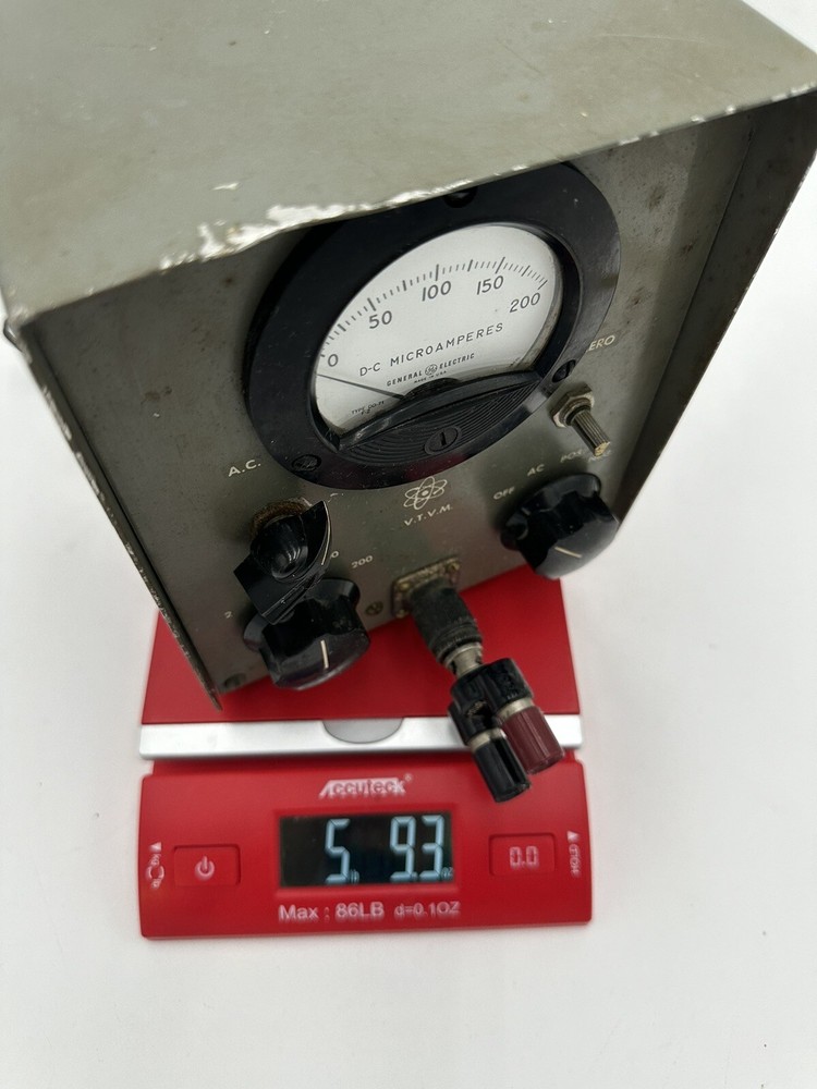 Vacuum Tube Voltmeter VTVM ⚡️