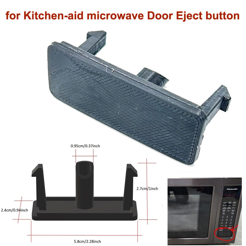 Door Eject Button for Kitchen-aid Microwave -for Kitchenaid Replacement Part