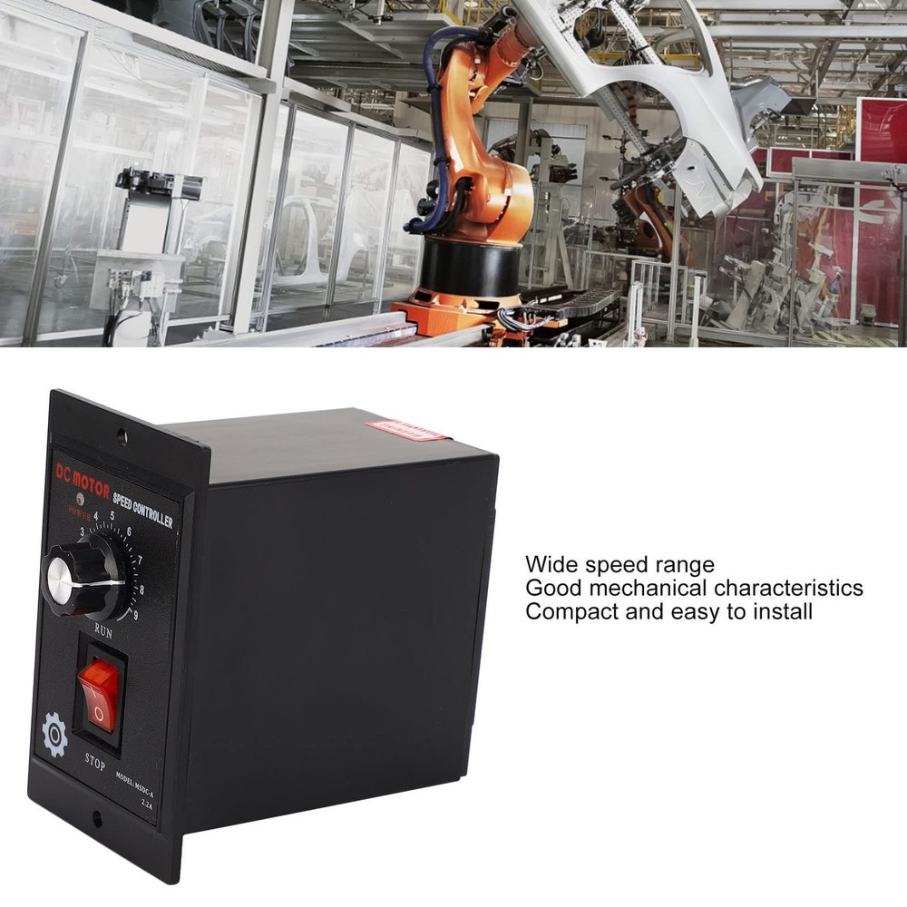 DC Motor Speed Controller, AC 110V Input DC 90V Output Motor Speed Controller...