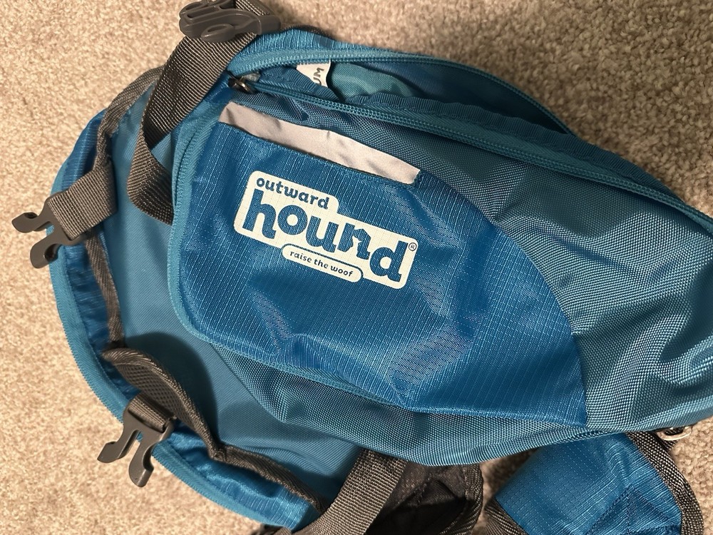 Outward Hound Daypack Saddlebag Dog Backpack, Size Medium