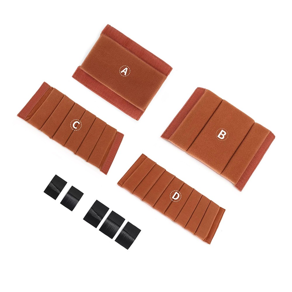 4PCS Camera Bag Case Camera Lens Insert Partition Divider Protection Pad