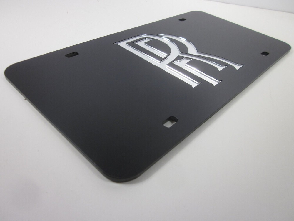 Rolls-Royce Acrlic Mirror License Plate Auto Tag nice