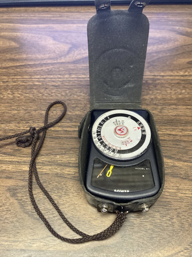 Bower Model 85 Light Meter w/ Case