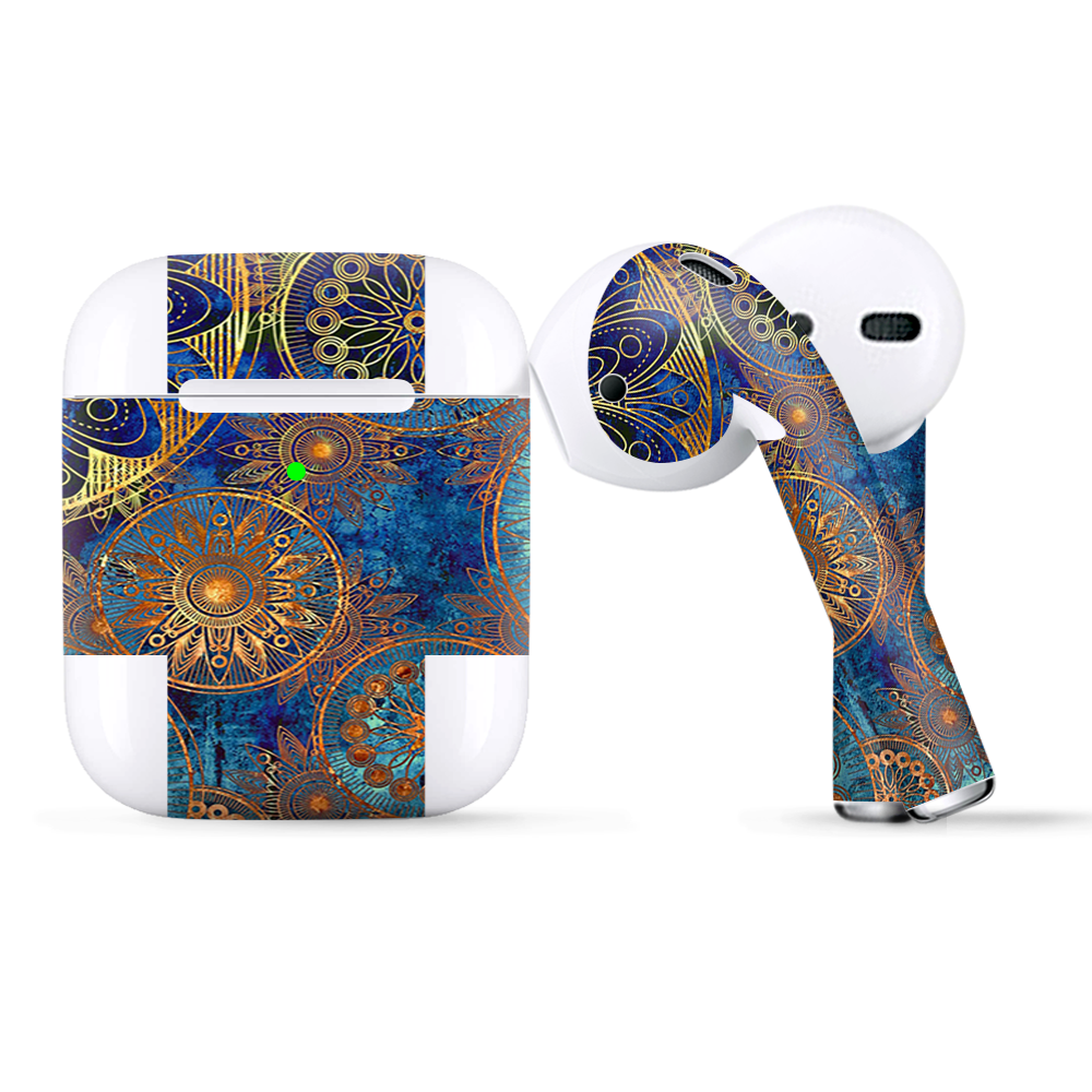Skins Wraps compatible for Apple Airpods Celestial Mandalas