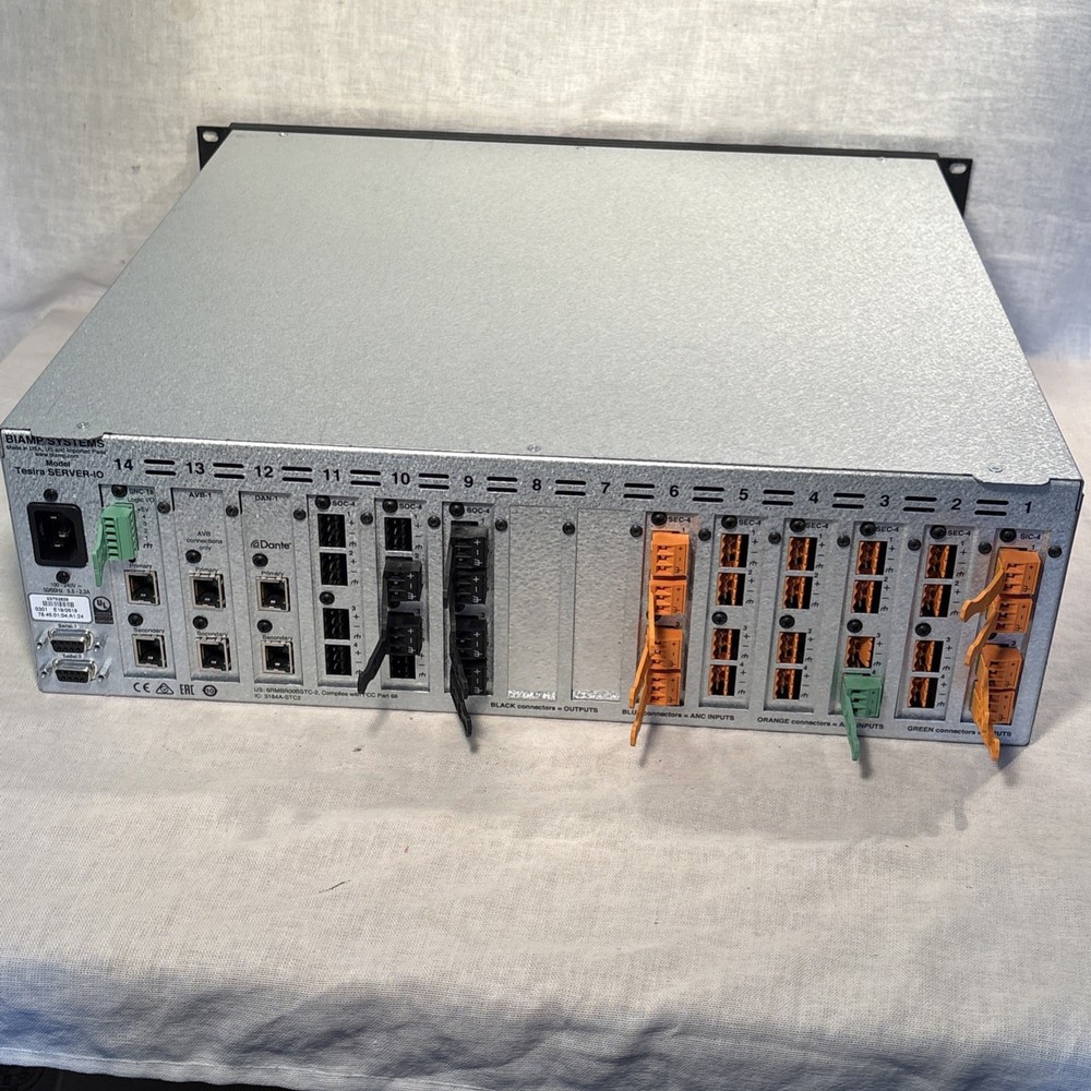 Biamp Systems Tesira SERVER-IO (Lot #1)