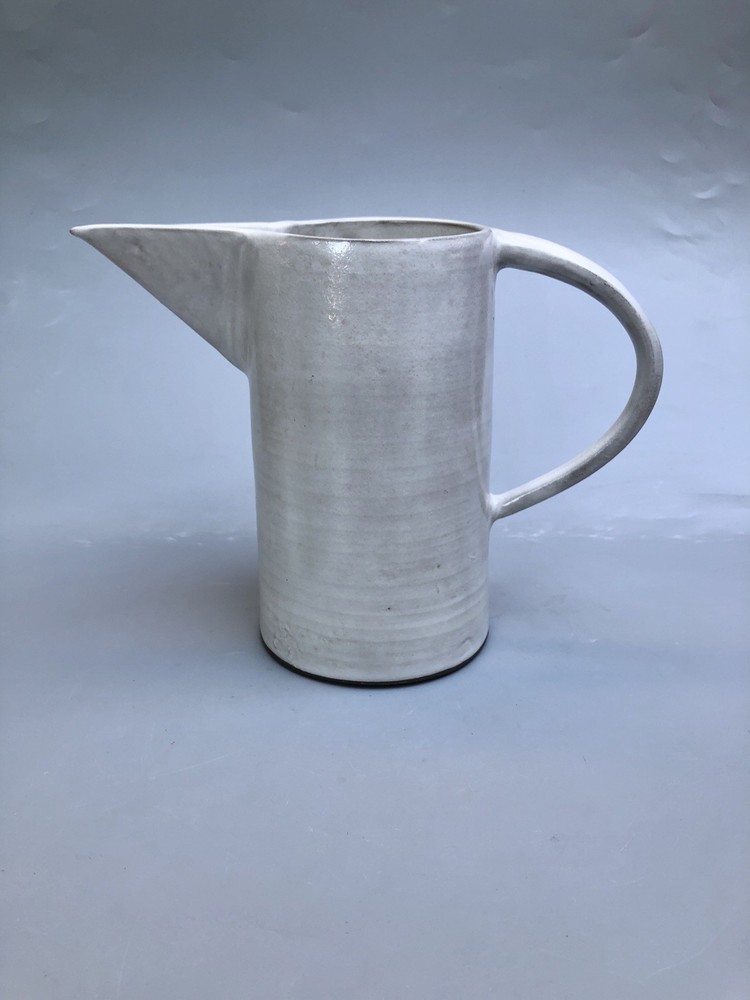 Wendy Borger Watercourse Clay Studio Pottery Straight Sided Beak Pitcher