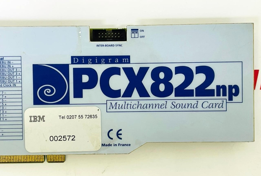 DIGIGRAM PCX822NP Multichannel Sound Card