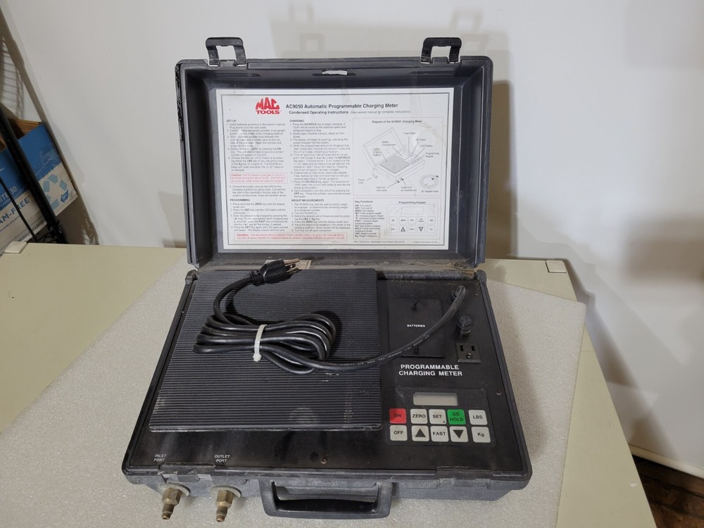 Mac Tools AC9050 Automatic Programmable Charging Meter - Condition Unknown - Par
