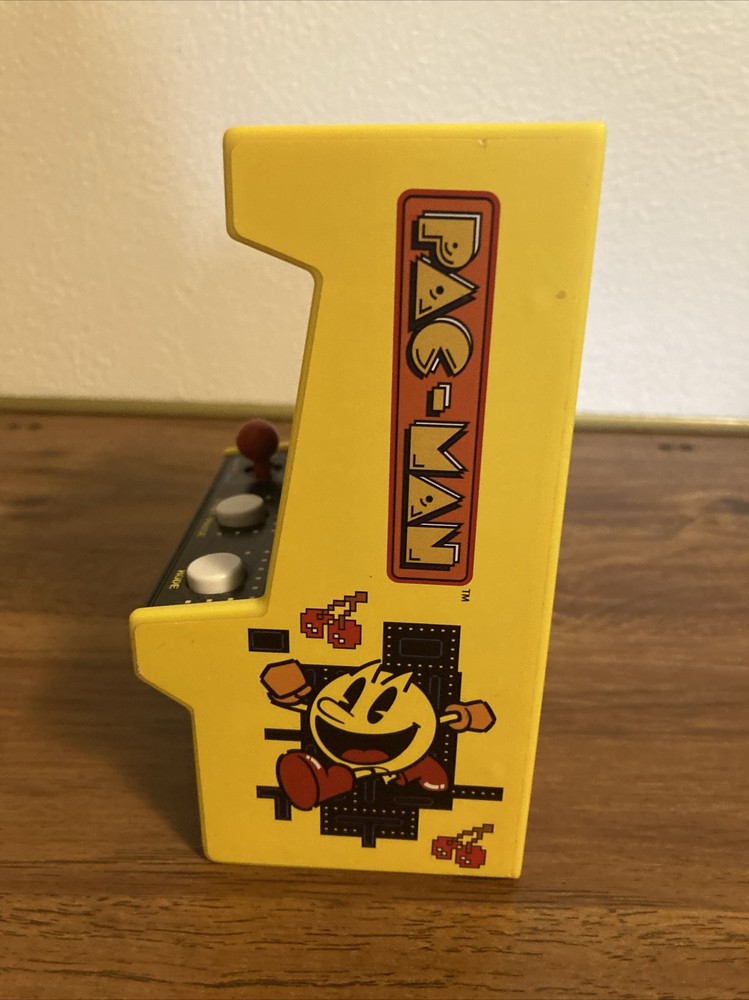 Basic Fun Pac-Man Mini Arcade Retro Game Bandai Namco Pacman Game - TESTED