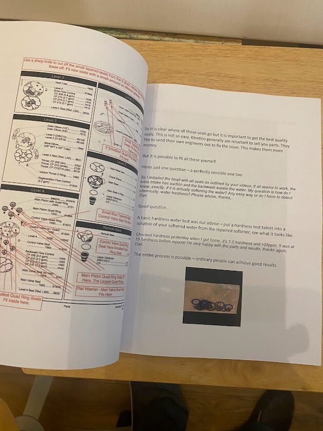 #Kinetico Softener - Engineers Repair Guide - Every Model Covered - New#