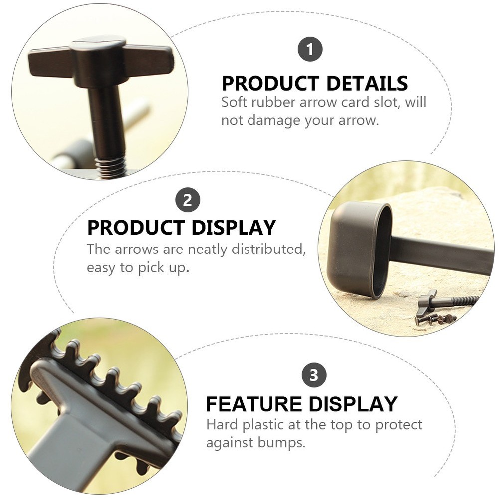 Quick Release Bow Holder Compound Bow Recurve Bow 4 Slot