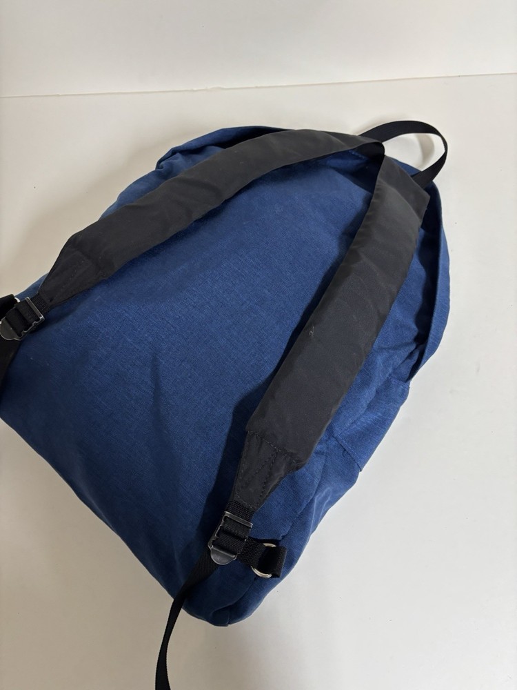 Vintage Kelty Soft Day Pack Backpack Hiking Blue With Front Pocket