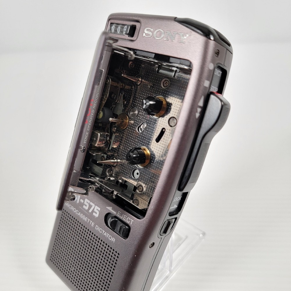 Sony BM-575 Handheld Microcassette Voice Recorder Dictating Machine VOR