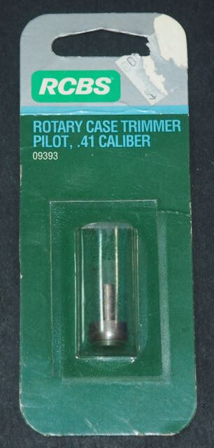 RCBS Case Trimmer Pilot .41 Cal (09393) NOS-no package